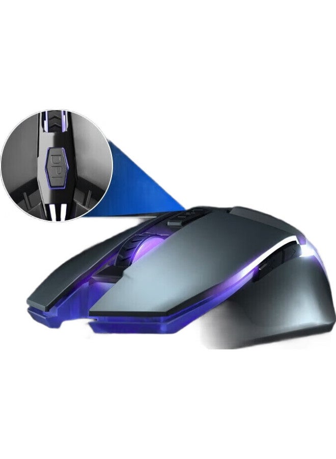 HP Wired Gaming Mouse, Backlit E-Sports Mouse, Usb Gaming Mouse For Office, Desktop Computer, Laptop, Lol, Pubg, Internet Cafe - Image 2