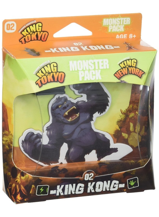 IELLO: Monster Pack King Kong Expansion, Strategy Board Game, Introduces King Kong Into The Roster, 2 to 6 Players, 30 Minute Play Time, Ages 8 and Up - Image 1