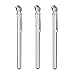 PINKJOY Pencil Tire Pressure Gauge 1075PSI Stainless Steel Body and Metal Made Nozzle 3 Measurements for Vehicles 3 Pack - Image 2