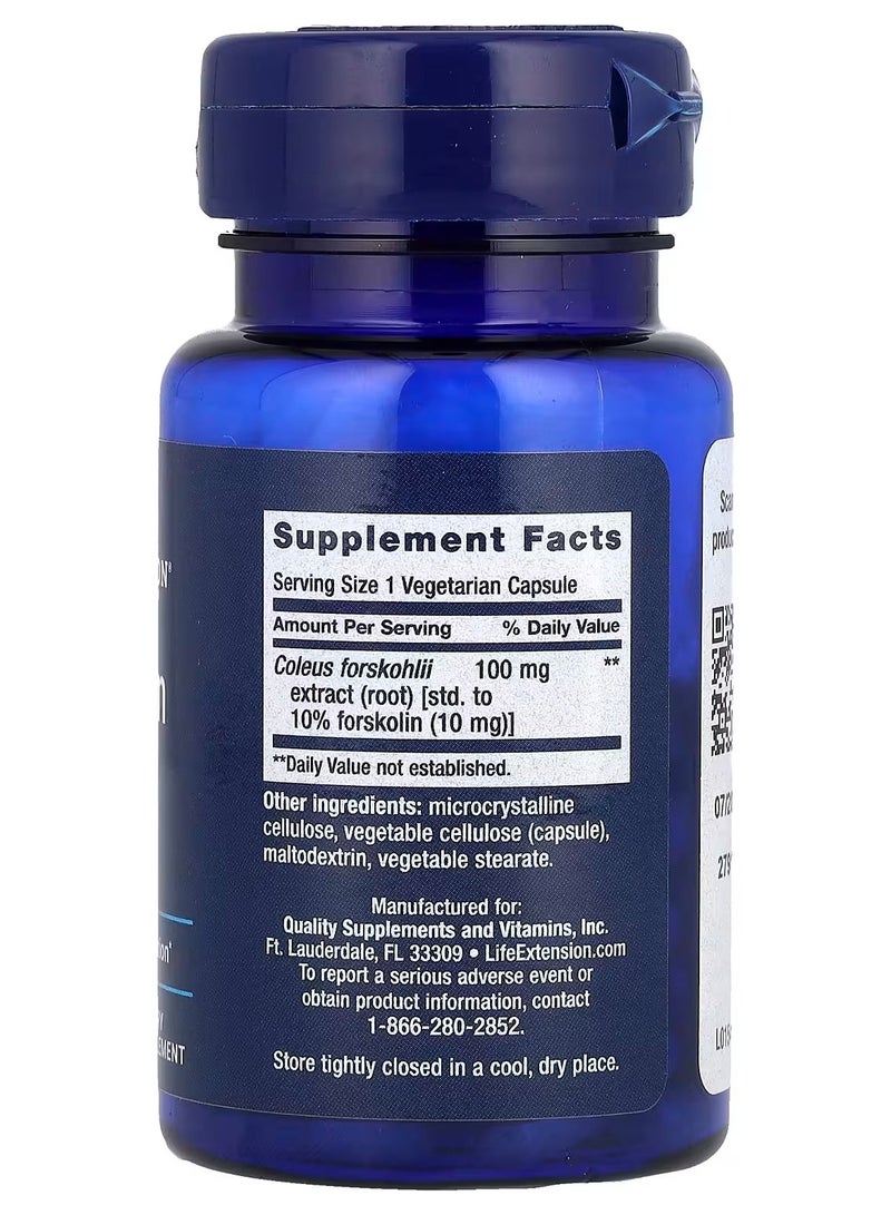لايف إكستنشن Life Extension، فورسكولين، 10 ملغ، 60 كبسولة نباتية - Image 2