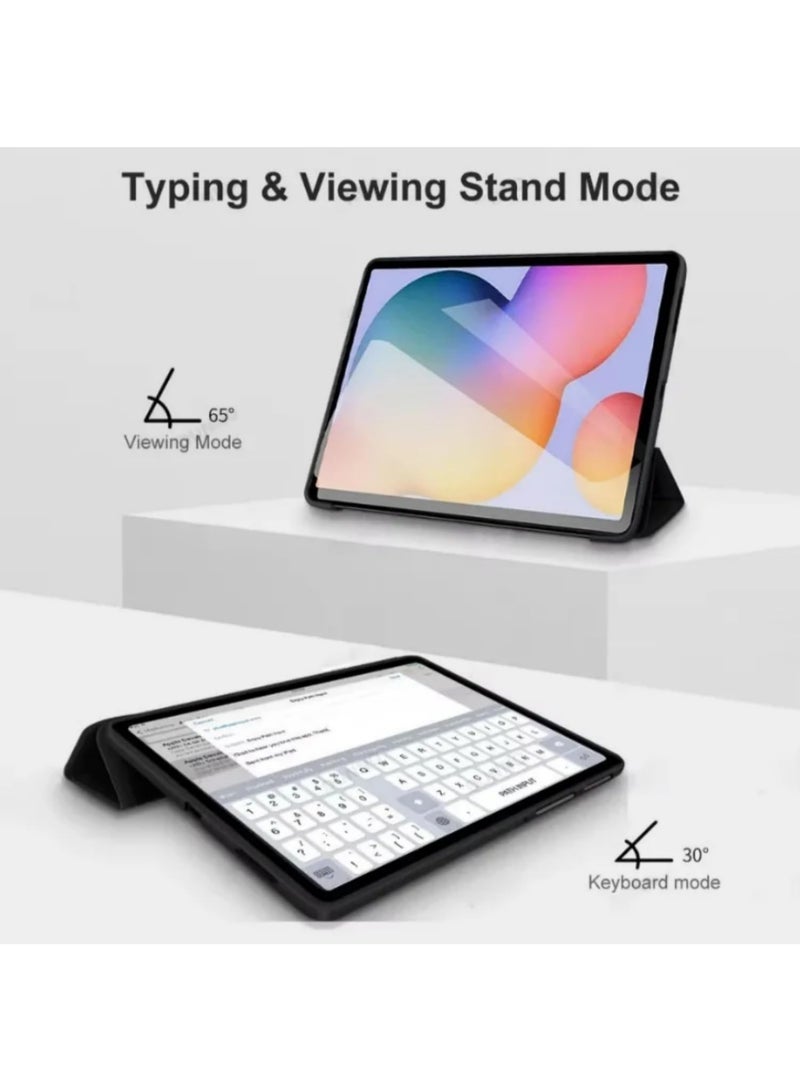 1pcs For Samsung Galaxy Tab S11 Ultra 14.6inch 2025 TPU Smart Magnetic Case Funda For Galaxy Tab SM-X930 SM-X936 Soft Tablet Cover Auto Wake/Sleep black - Image 5