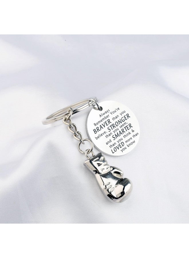 BNQL Boxing Glove Keychain Boxing Gifts for Boxers Boxing Lovers Keychain Boxing Coach Gifts for Boxing Fans Boxing Keyrings (Boxing Glove Keychain) - Image 4