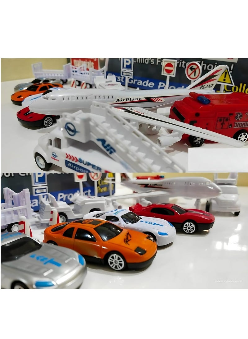 قبو سحري Airport Play Set, Airport Assembled Toy, Early Learning Toys for Toddler Boys and Girls, Great Gift for Birthday - Image 3