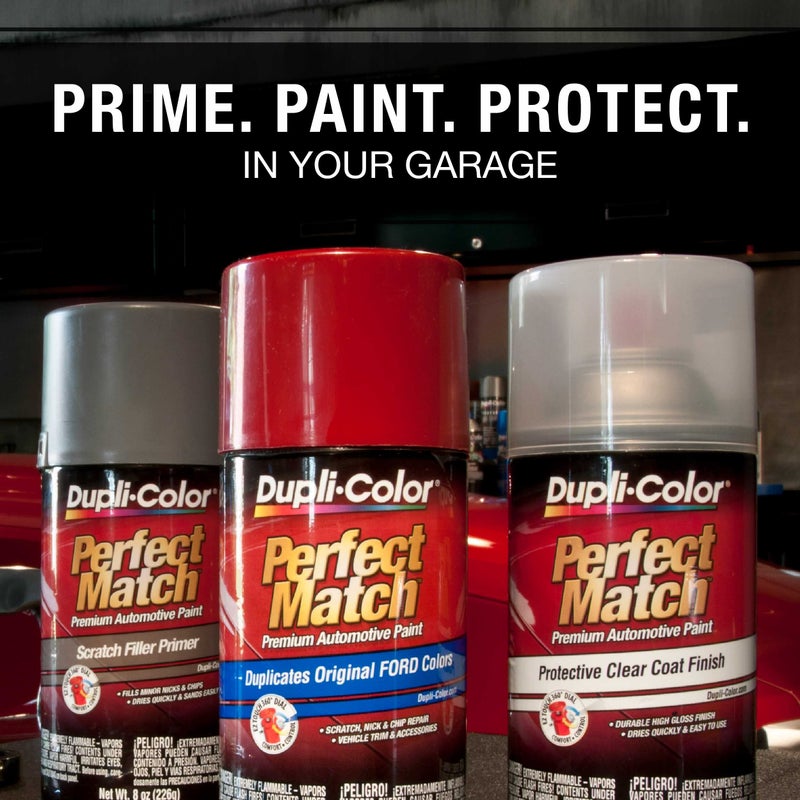Dupli-Color EBFM02367 Perfect Match Automotive Spray Paint â€“ Ford Silver Charcoal Metallic, 1Q/14/D1/9Z/YN â€“ 8 oz. Aerosol Can - Image 4