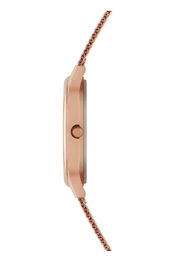 Chumbak TEAL by Chumbak Jungle Flowers Watch, Metal Mesh Strap