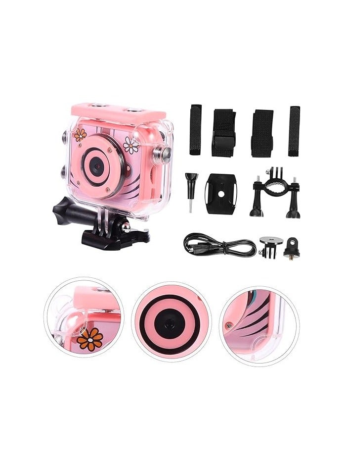 PRINTSHOP4ME Waterproof Digital Camera For Kids With 32 GB Storage Card-HD Video Camera Recorder For Girls And Boys-Durable And Easy-To-Use Underwater Camera For Toddlers - Image 2