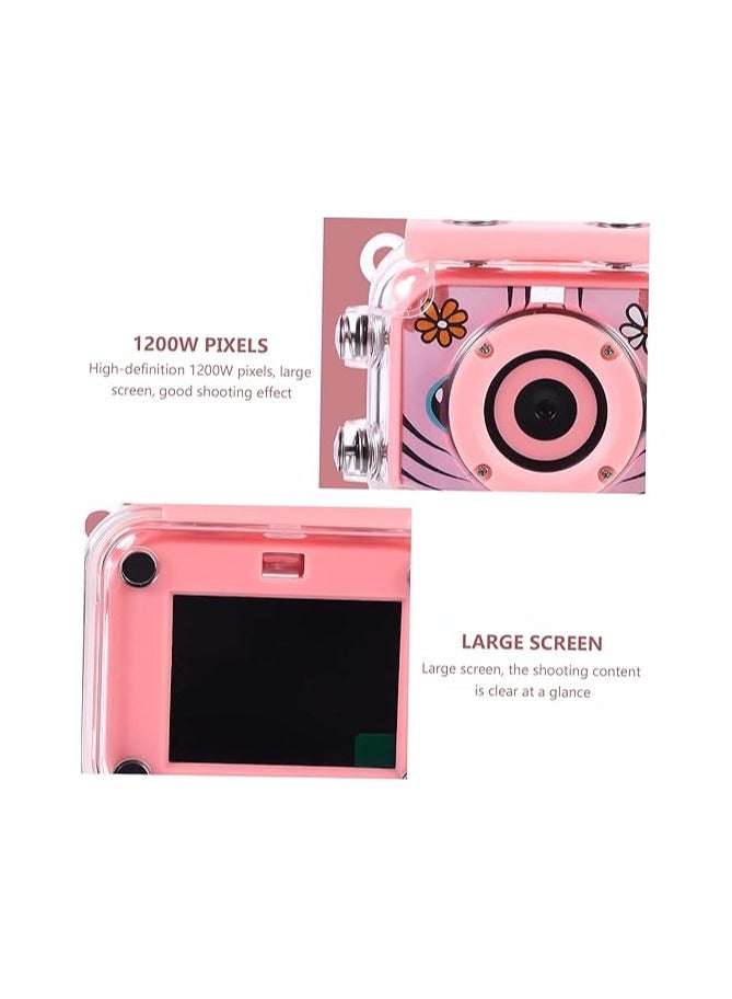 PRINTSHOP4ME Waterproof Digital Camera For Kids With 32 GB Storage Card-HD Video Camera Recorder For Girls And Boys-Durable And Easy-To-Use Underwater Camera For Toddlers - Image 3