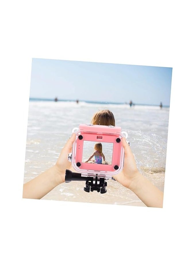 PRINTSHOP4ME Waterproof Digital Camera For Kids With 32 GB Storage Card-HD Video Camera Recorder For Girls And Boys-Durable And Easy-To-Use Underwater Camera For Toddlers - Image 4