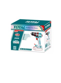 TOTAL TOTAL N66 20V Brushless Cordless Drill – 66Nm High Torque Power Drill with 2-Speed Gear, Metal Chuck & LED Light – Ideal for Wood, Metal, and DIY Projects – Bits Included (Charger Sold Separately)  - Image 2
