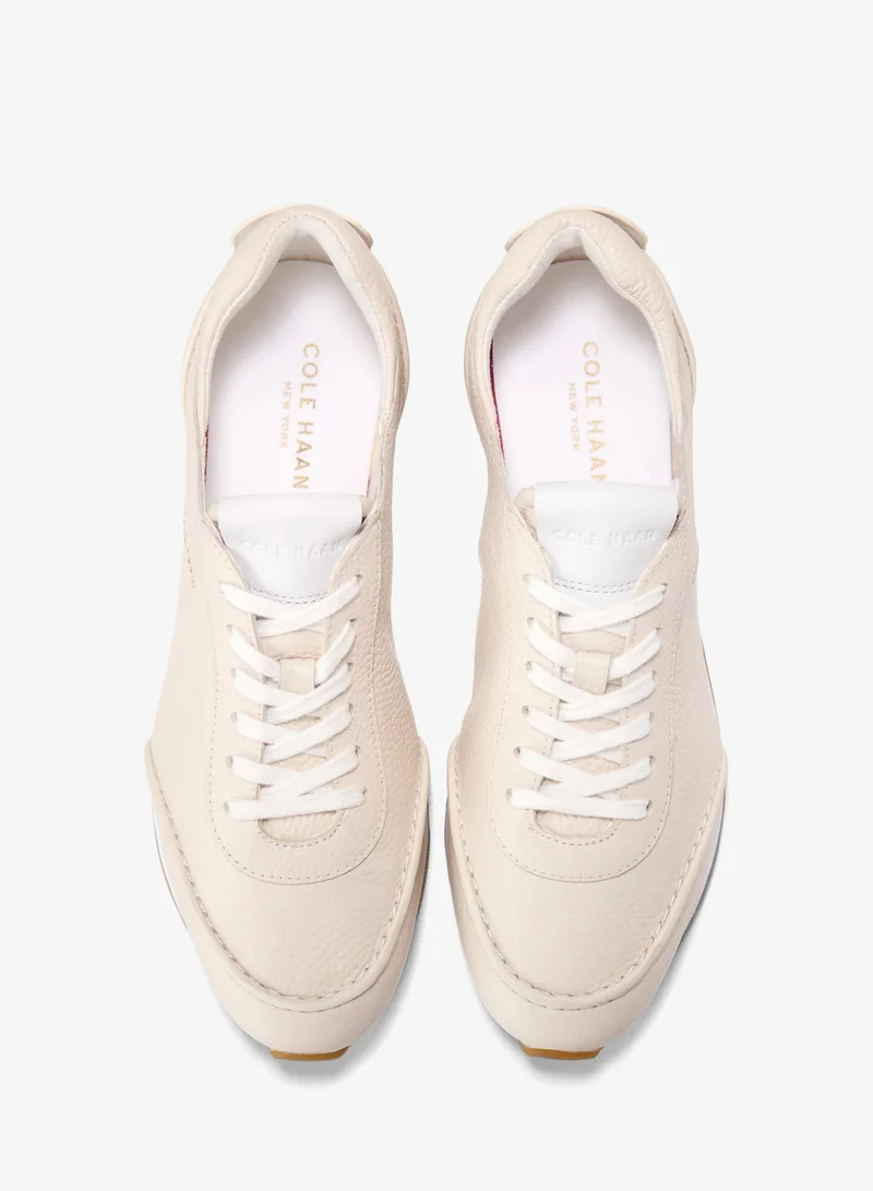 Cole Haan BEIGE Women's GrandPro¸ Energyweave Low Profile Sneakers for Women | Best Price UAE