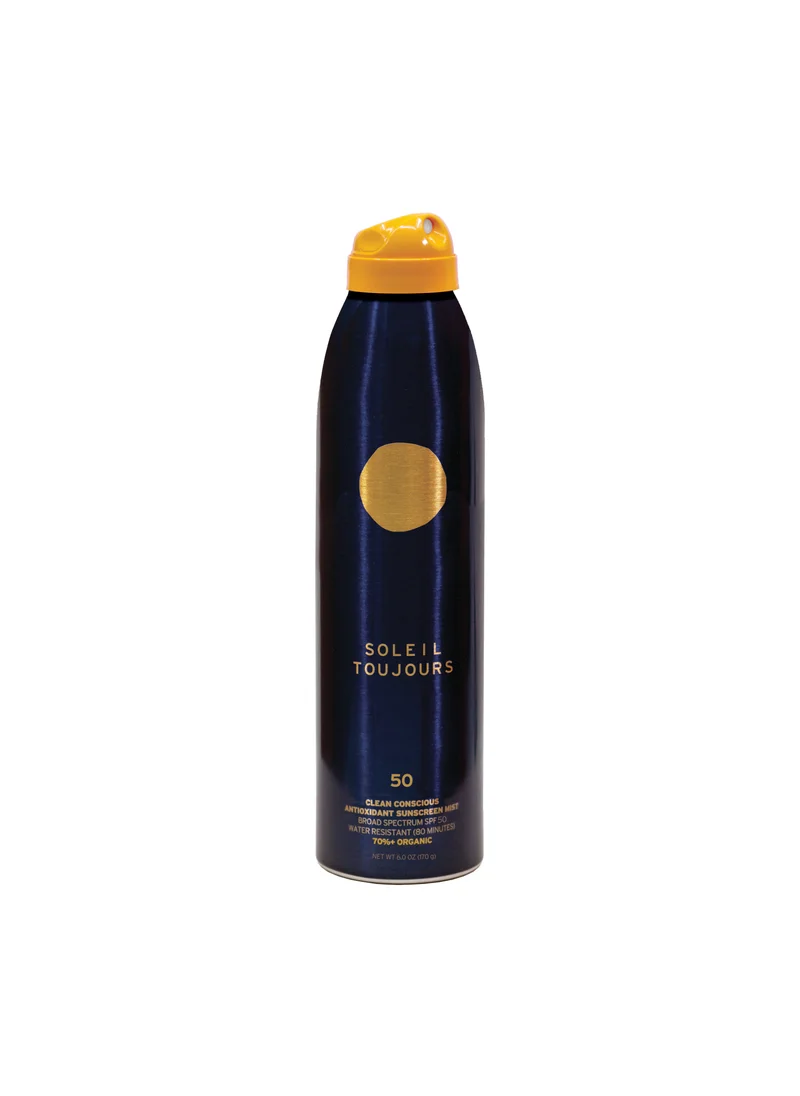 SOLEIL TOUJOURS Clean Conscious Antioxidant Sunscreen Mist SPF 50