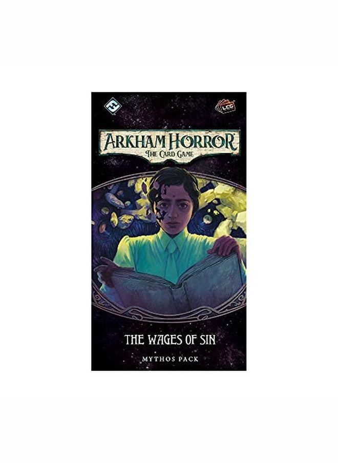 Fantasy Flight Games Arkham Horror The Card Game The Wages Of Sin Mythos Pack ; Horror Game ; Mystery Game ; Cooperative Card Game ; Ages 14+ ; 12 Players ; Average Playtime 12 Hours ; Made By  - Image 2