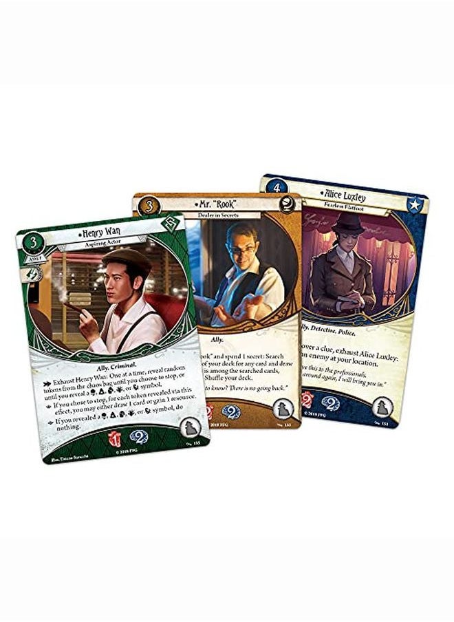Fantasy Flight Games Arkham Horror The Card Game The Wages Of Sin Mythos Pack ; Horror Game ; Mystery Game ; Cooperative Card Game ; Ages 14+ ; 12 Players ; Average Playtime 12 Hours ; Made By  - Image 3