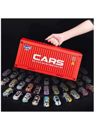 Toy Cars for Kids,48 Pull Back Race Cars Toys,Container Storage Box,Casting Metal Toy Cars Set,Dinosaur and Racing Pattern,Small Cars for Toddlers 3-12 - pzsku/Z2B40233680ABC08341F8Z/45/1744871839/3d281577-f4c9-4180-a985-fc30caa039db