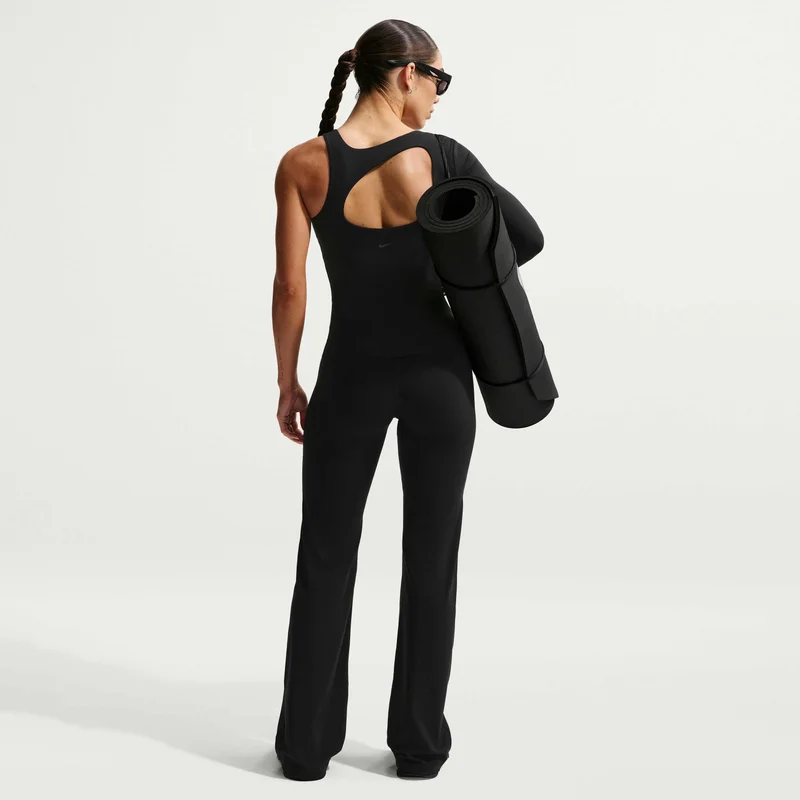 Nike Black Women's Zenvy Flared Leggings for Women | Best Price UAE