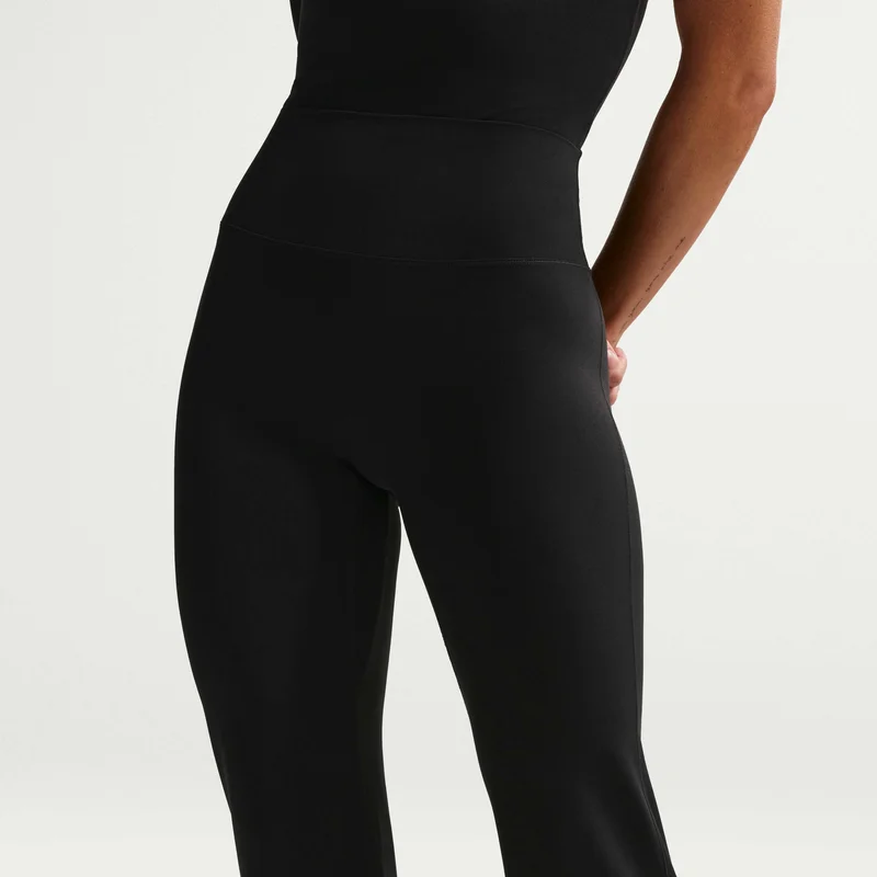 Nike Black Women's Zenvy Flared Leggings for Women | Best Price UAE