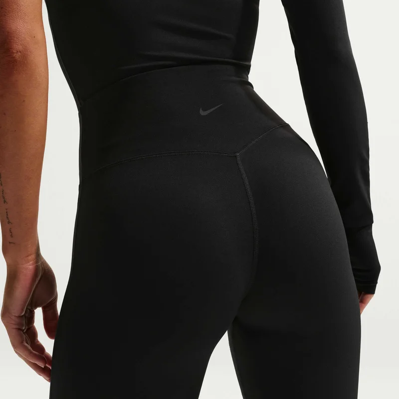 Nike Black Women's Zenvy Flared Leggings for Women | Best Price UAE