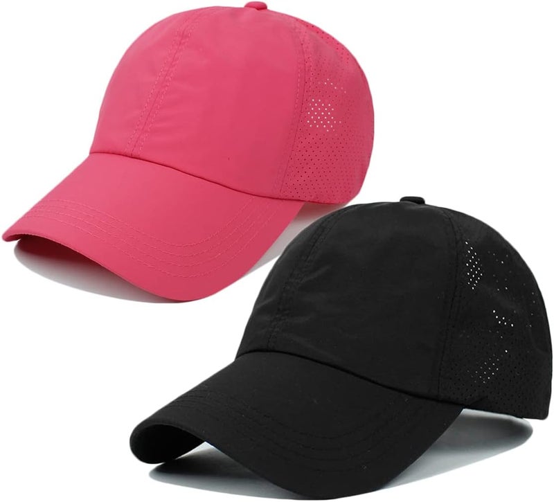 Bucaum Cross Hat Womens Baseball Cap -Cross Ponytail Hat Baseball Cap - Image 2