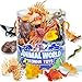 Yeonhatoys Sea Animals Toys with Gift Box 48 Piece Mini Vinyl Plastic Ocean Animal Figure Sea Creatures Themed Sensory Bins School Project Birthday Cupcake Topper Party Supplies Preschool Toys for Kids - Image 3