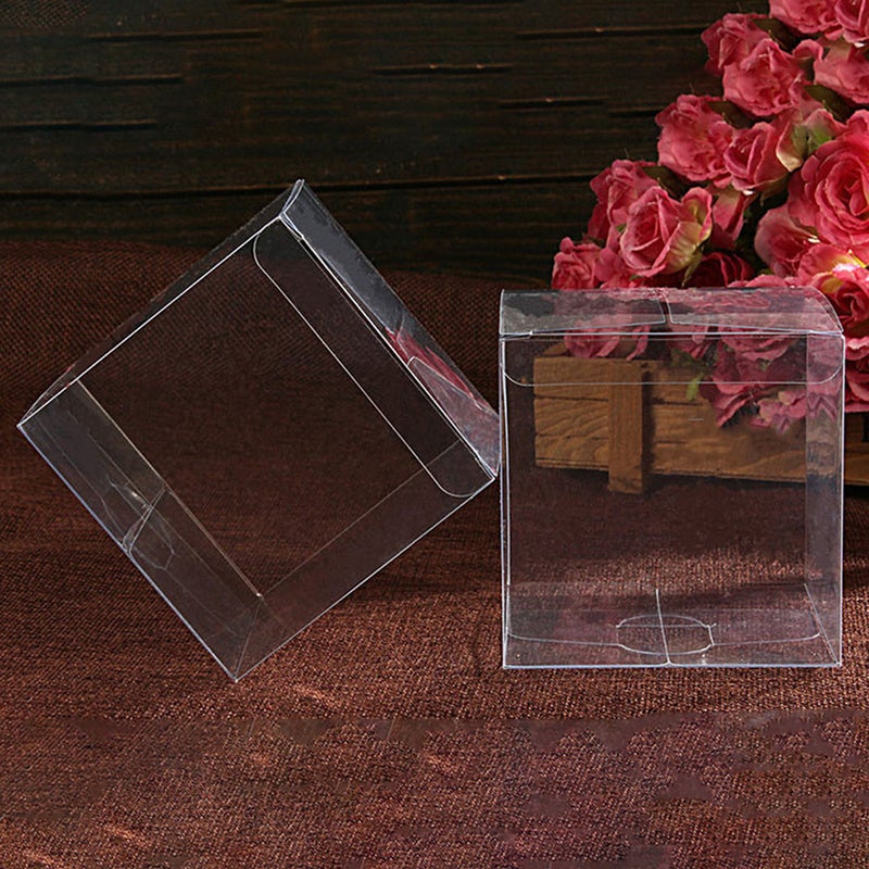 🍽️ علب حلوى لتوزيعات الحفلات مصنوعة من مادة في سي متينة متعددة الاستخدامات - Image 3