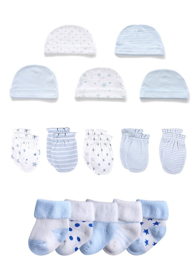 RedMapleTEK 24-Piece Set Of Newborn Baby Jumpsuit, Pants, Hat, Gloves, Socks - Image 4