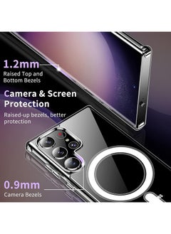 Theodor Magnetic Case for Samsung Galaxy S23 Ultra 6.8-inch Compatible with MagSafe Wireless Charging, Shockproof Phone Bumper Cover Anti social social club copy  - Image 4