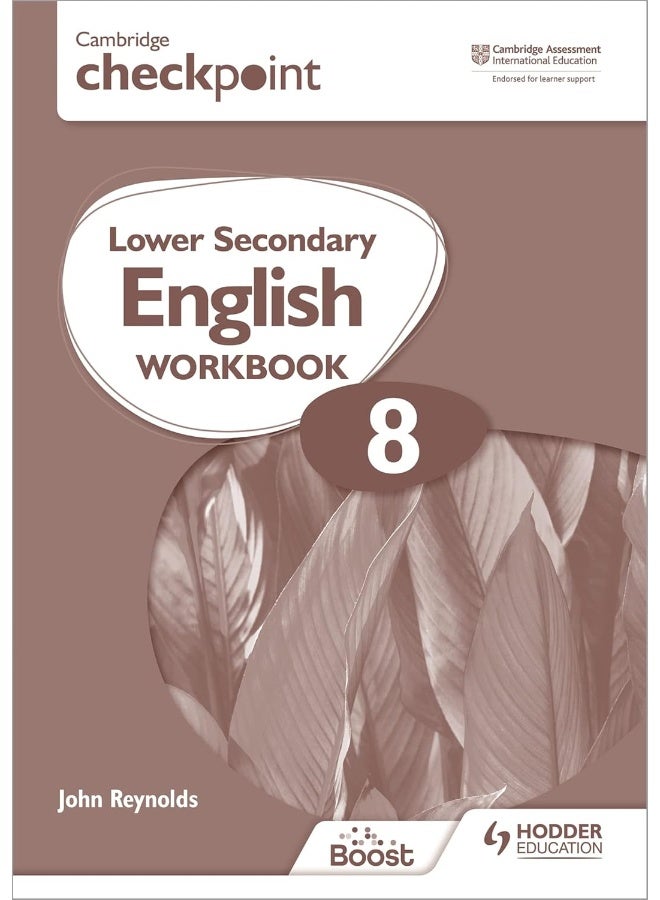 Cambridge Checkpoint Lower Secondary English Workbook 8: Second Edition - Image 1