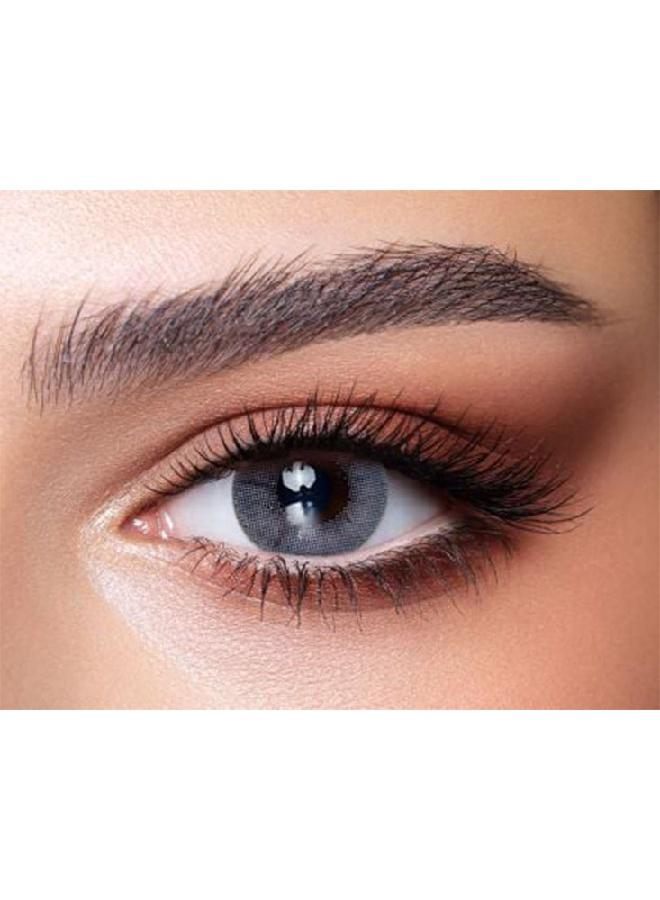 Bella One Day Pack Of 10 Color Bluish Gray Daily Disposable Colored Contact Lenses Unisex Cosmetic Contact Lenses - Image 1