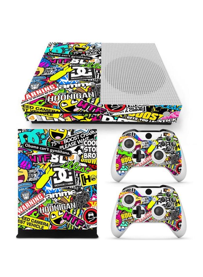 general Suitable For Microsoft Xbox ONE S Host Film Xboxone S Sticker Xbox Ones Camouflage Graffiti Sticker-Color:TN-XboxOneS-0594 - Image 5