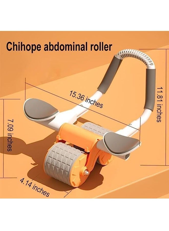 keke Exercise Wheels Ab Workout Equipment for Abdominal Core Strength Training at Home, with Elbow Support Automatic Rebound and Timer  - Image 5