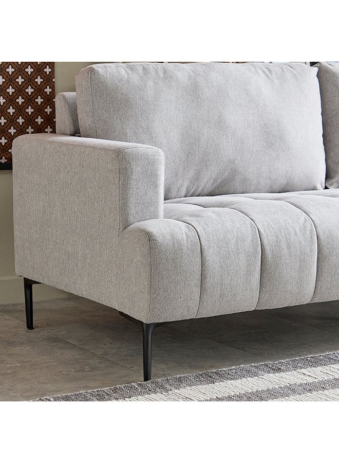 Home Box Scott 3-Seater Fabric Sofa - Image 5