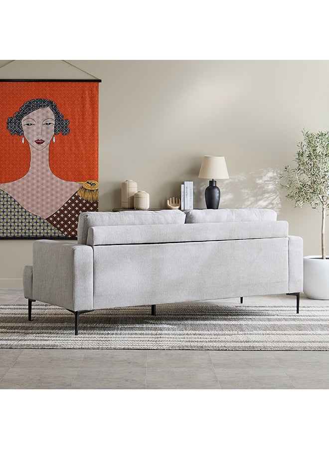 Home Box Scott 3-Seater Fabric Sofa - Image 3