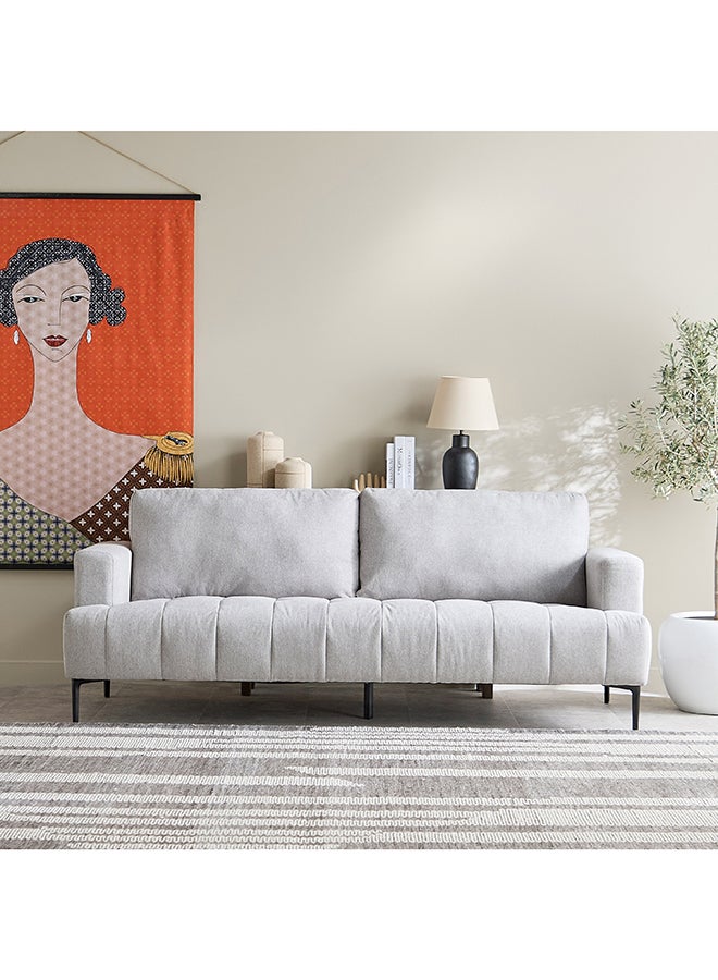 Home Box Scott 3-Seater Fabric Sofa - Image 2