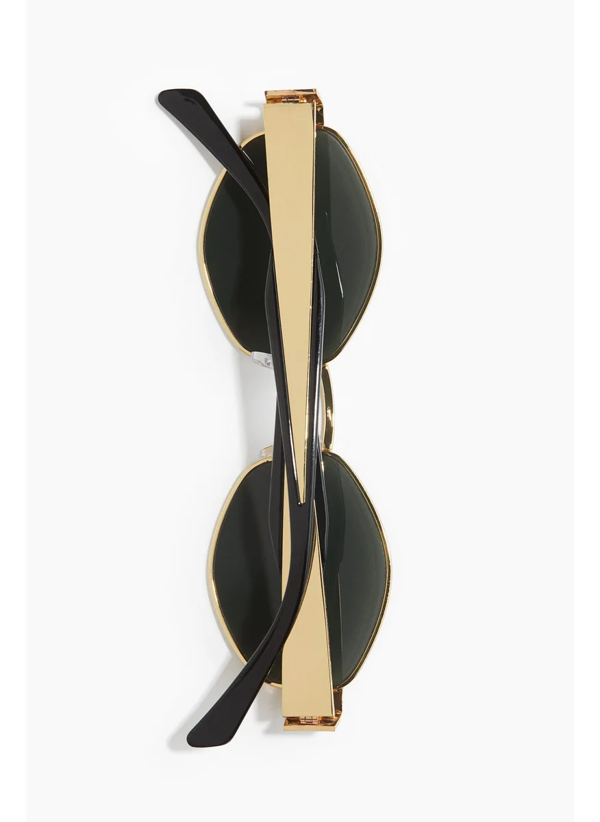 اتش اند ام Hexagonal Sunglasses