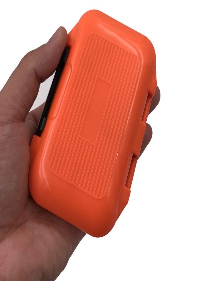 Milepetus (Orange-Small) - Waterproof Fishing Lure Box Spoon Hooks Baits Storage Tackle Box Containers for Casting Fishing Fly Fishing,Large/Medium/Small Lure Case Available - Image 2