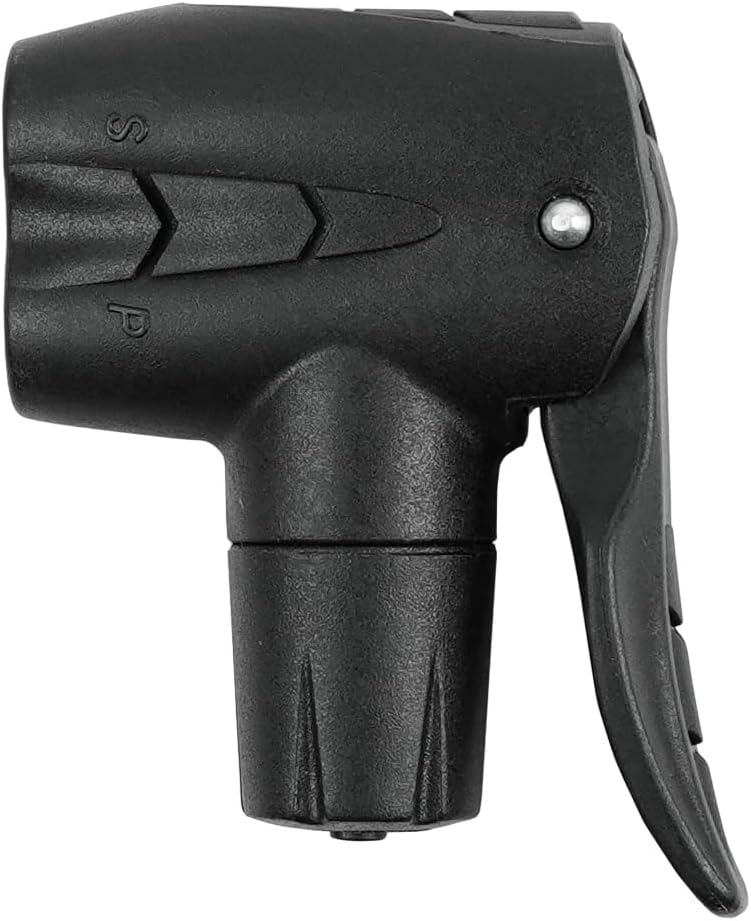 BV Schrader & Presta Pump Head - Universal Bike Pump Head Replacement with Leak-Free Seal - Dual Valve or Double-Sided Head - Durable Floor Pump Replacement Head - Tool-Free Installation - Image 1