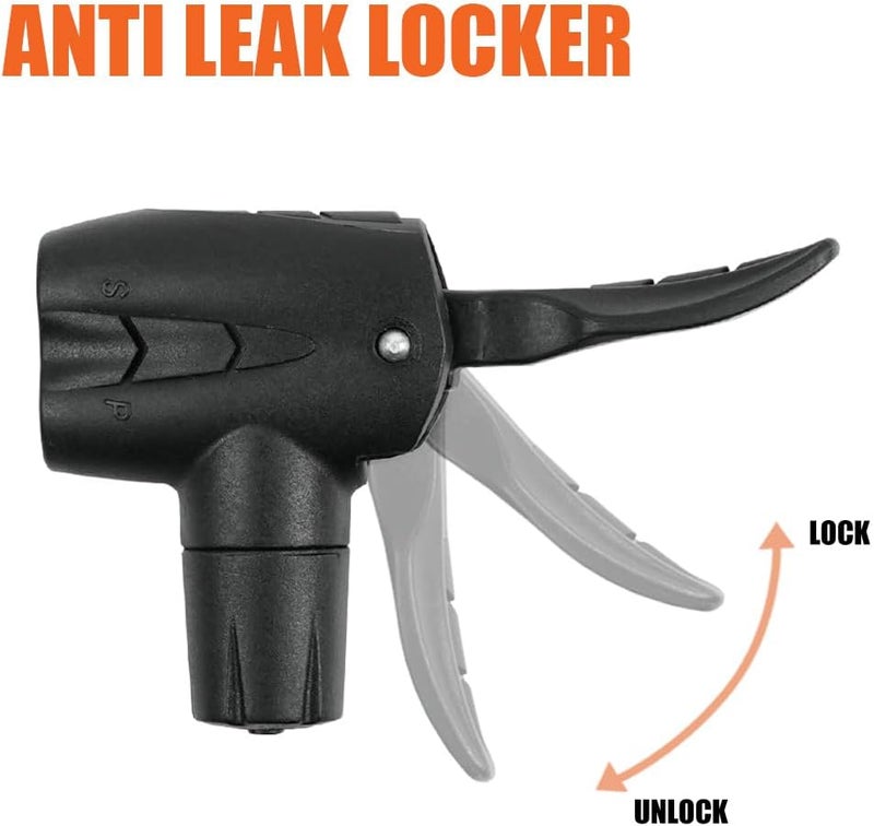 BV Schrader & Presta Pump Head - Universal Bike Pump Head Replacement with Leak-Free Seal - Dual Valve or Double-Sided Head - Durable Floor Pump Replacement Head - Tool-Free Installation - Image 4