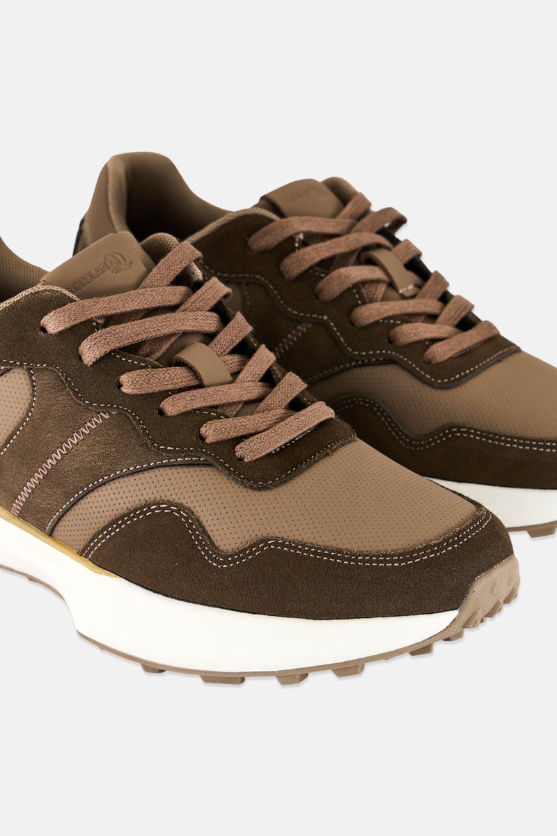 Nordland أحذية خارجية للرجال مزودة بأربطة، بني - Image 3