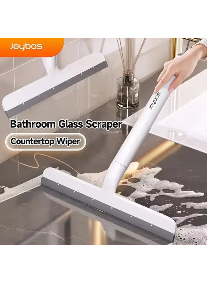 9 بوصة 65 ممسحة دش محمولة مع فرش بلاستيكية ومطاطية متينة وفرش غير خدش - Image 4