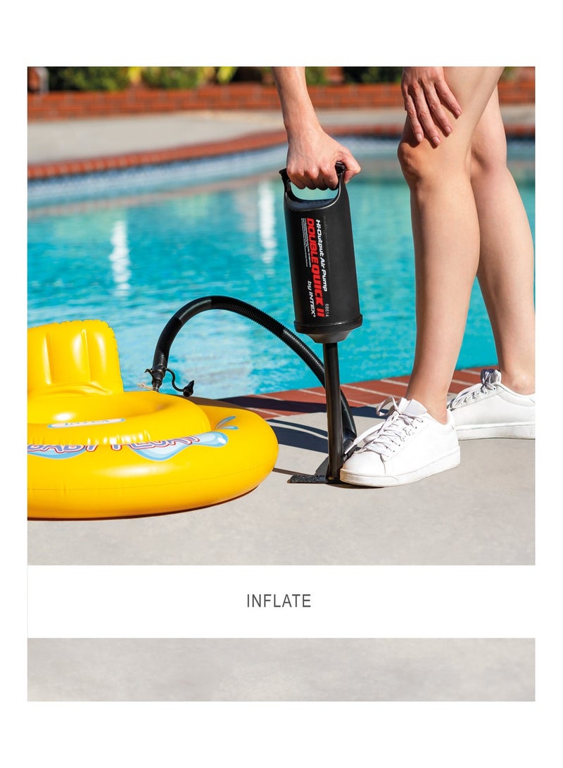 INTEX Double Quick Hand Pump 36cm - Image 4