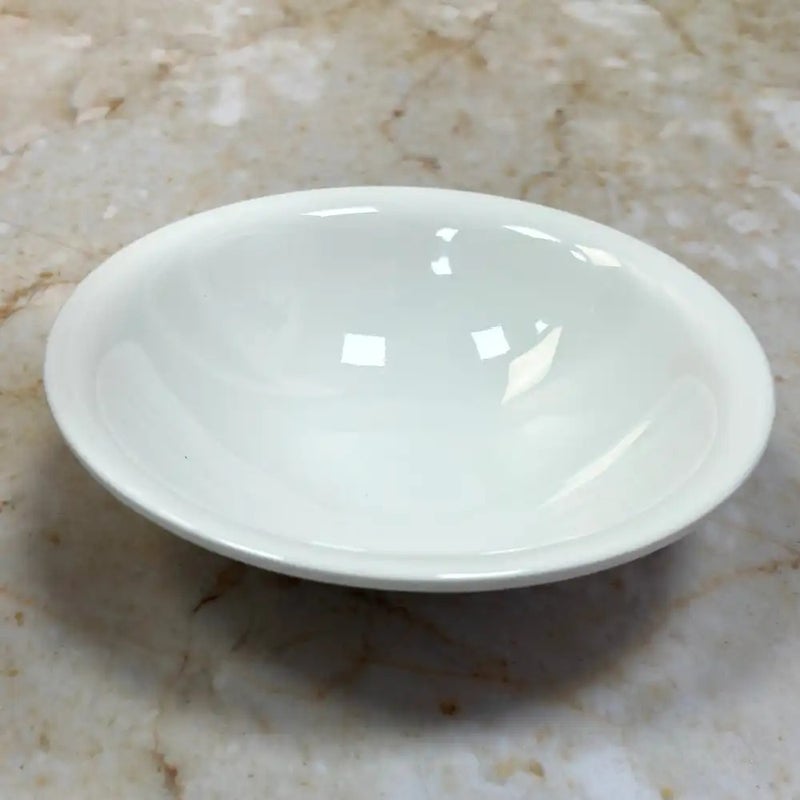 Dynasty' Dynasty Melamine Italy Designed 7 Inch Humus Bowl- White - Image 1