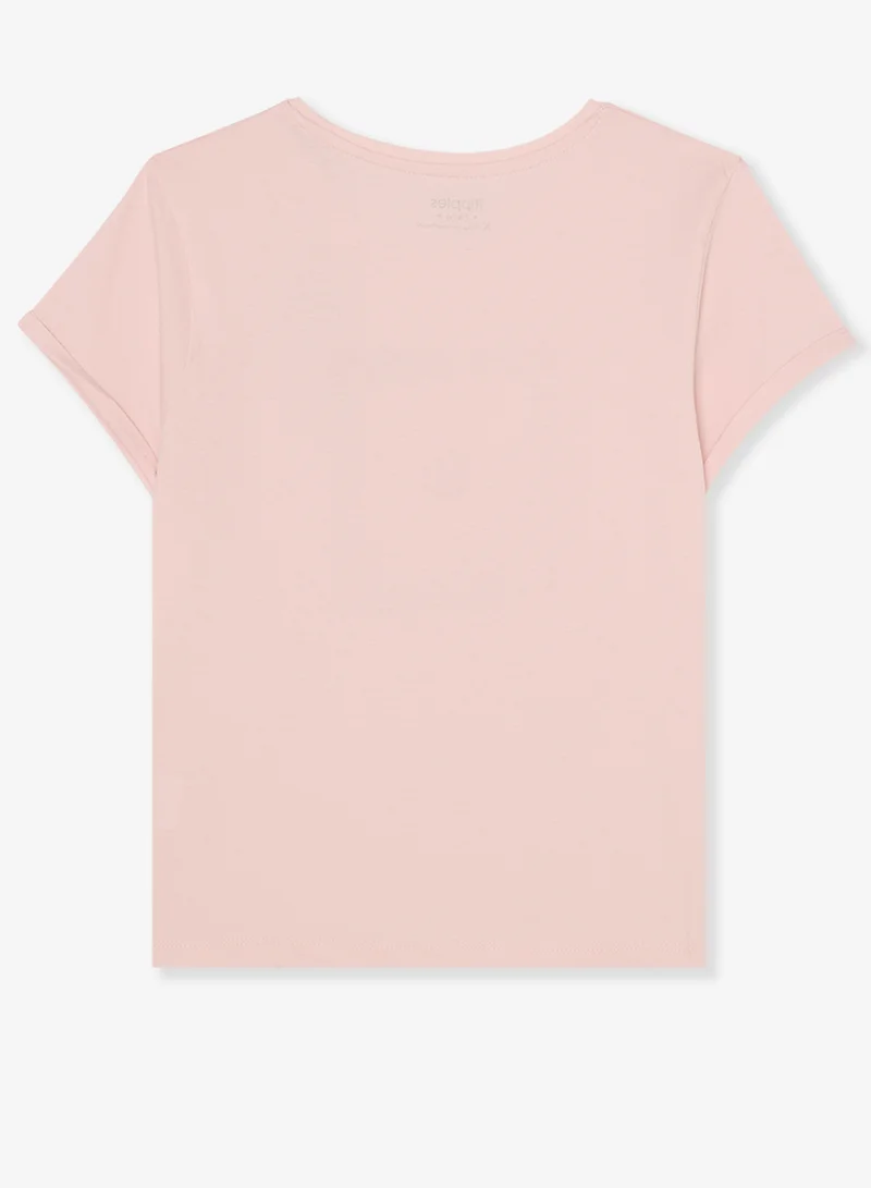 Ripples Girls Regular Fit Tee