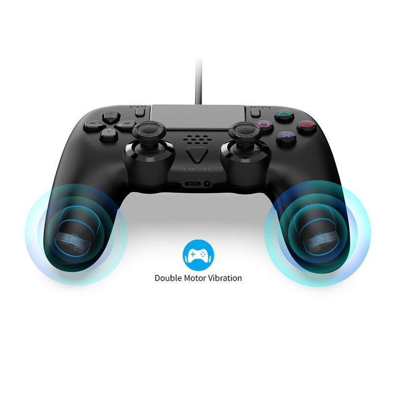 وحدة تحكم سلكية مع برمجة ماكرو لجهاز PS5 سليم وPS5 والكمبيوتر - Image 4