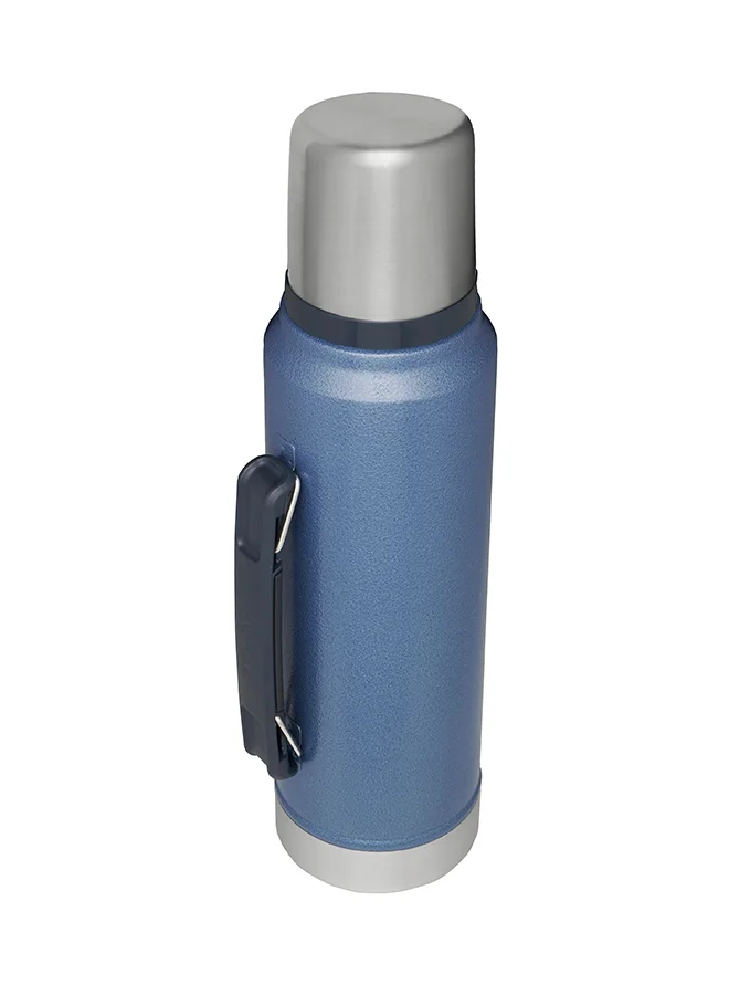 Generic Stanley Classic Legendary Bottle 1L / 1.1QT Hammertone Ice BPA FREE Stainless Steel Thermos | Keeps Cold or Hot for 24 Hours | Leakproof Lid Doubles as Cup | Dishwasher Safe | Lifetime Warranty