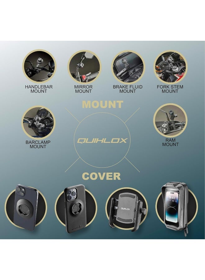 INTERPHONE حافظة هاتف إنترفون بتشغيل يد واحدة قابلة للتعديل - Image 3