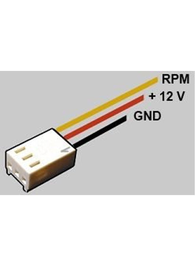 SUNON 40x40x10mm Super Low Speed 12V DC 3pin Fan Model, HA40101V4-0000-C99 - Image 3