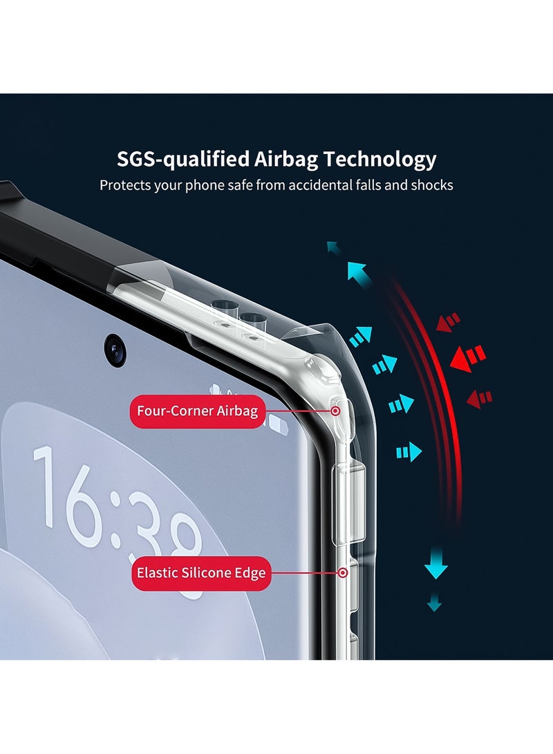 إكسوند غطاء لـ Vivo V40 / V40 Pro، حماية عدسة الكاميرا، غطاء خلفي، واقٍ ضد الصدمات من TPU، مانع للتصفير، غلاف واقٍ نحيف - Image 4