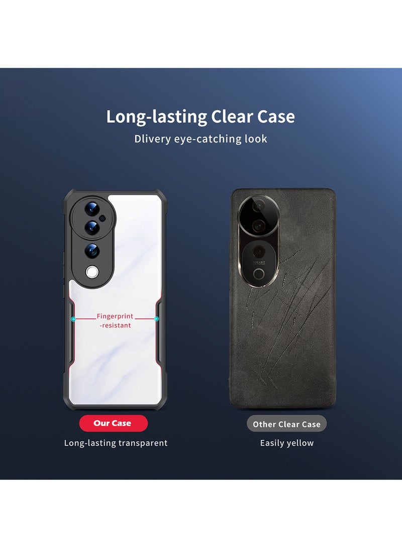 إكسوند غطاء لـ Vivo V40 / V40 Pro، حماية عدسة الكاميرا، غطاء خلفي، واقٍ ضد الصدمات من TPU، مانع للتصفير، غلاف واقٍ نحيف - Image 5