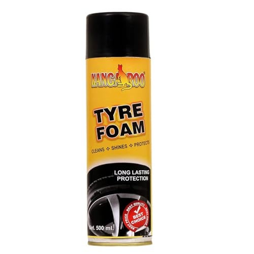 Kangaroo® TYRE Foam 500 ML - Extreme Shine - Hi Tech Formulation (500 ML) - Image 1