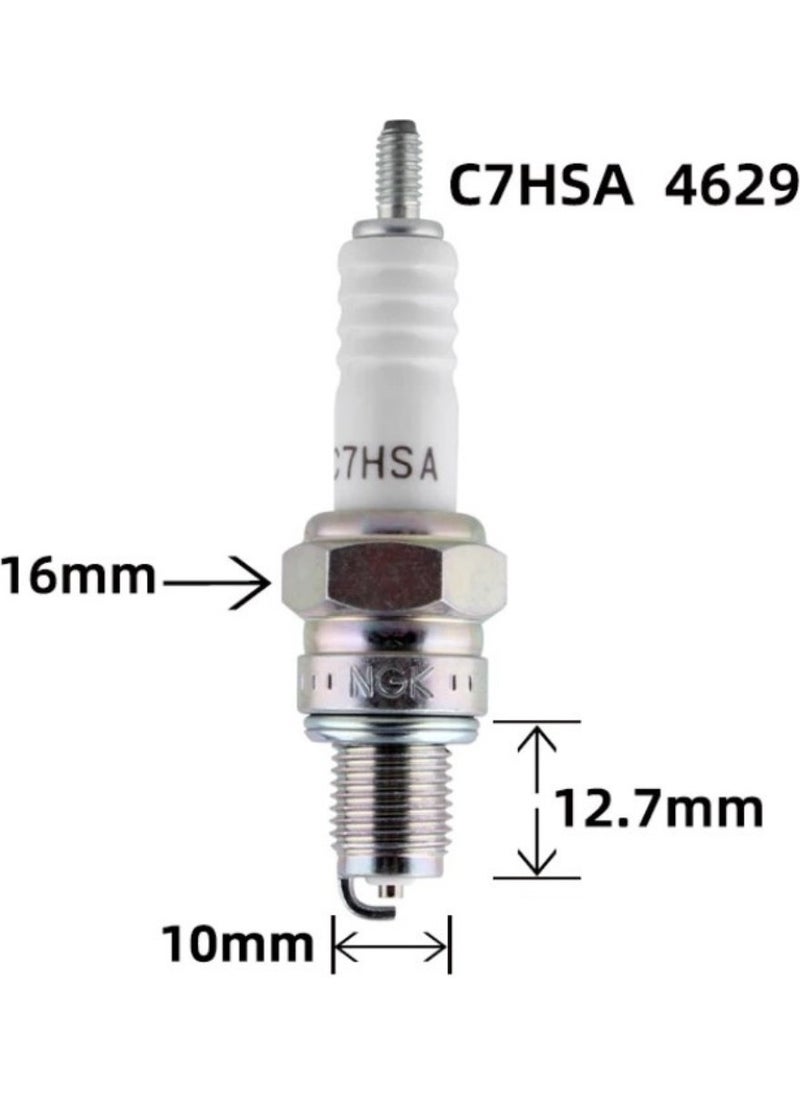 Motonum Yuki Gusto 100 Ngk Spark Plug  - Image 3
